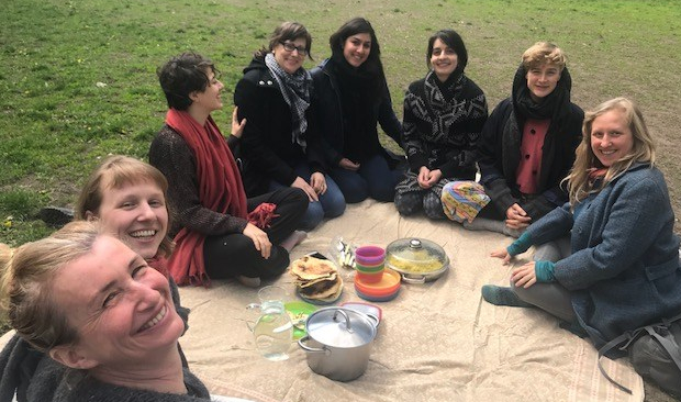Group Ayurvedic picnic ER